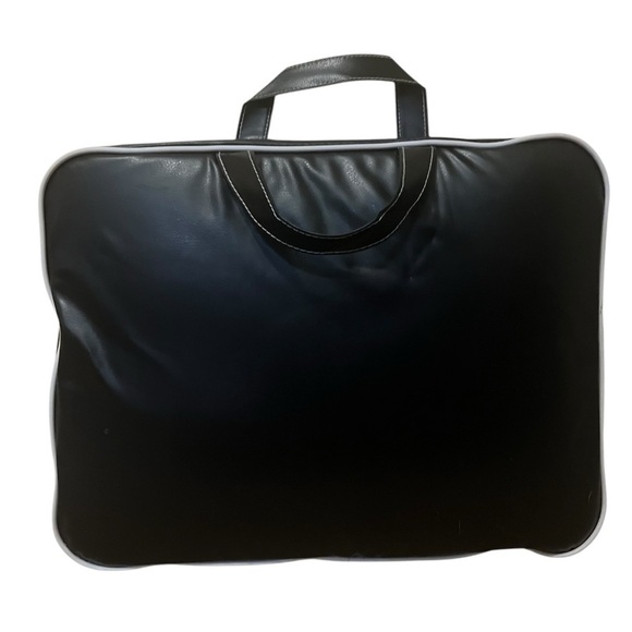 Vintage NOS Faribo Stadium Pak-A-Robe Blanket & Thermos in Carry Tote Tan Plaid - Picture 4 of 8